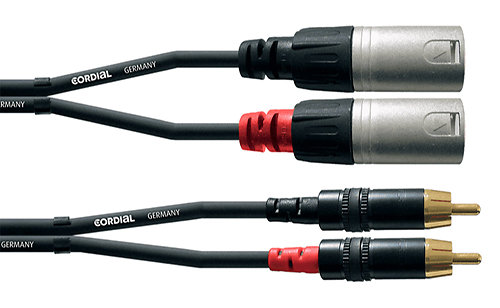 CABLES - MINI JACK vers DOUBLE XLR Mâle – Image 2