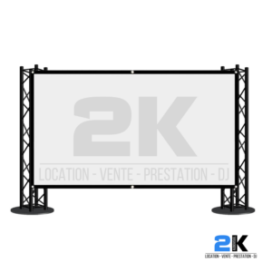 Ecran 100 pouces + Support Totem