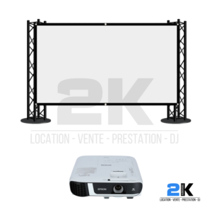 PACK Ecran 100 pouces + Vidéo Projecteurs