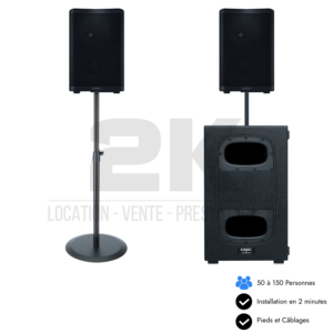 PACK QSC CP8x2 + KS112
